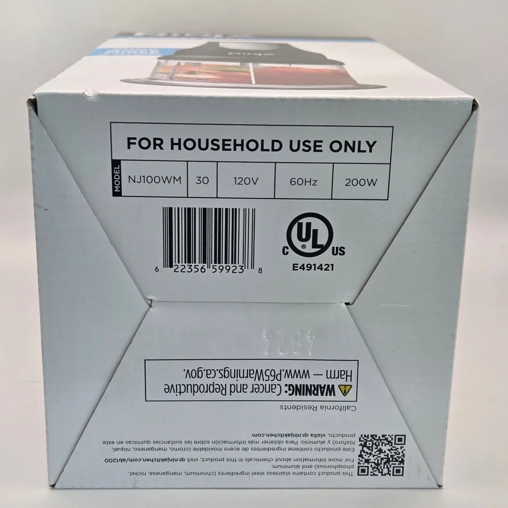 Ninja Express Chop NJ100WM Black Silver 16oz Food Processor 200W New